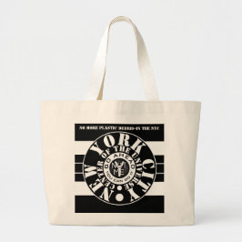Bolso De Tela Gigante LARRYSTOTES NYCCOU 1a Tote Jumbo