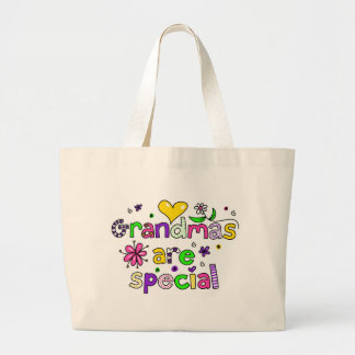 Bolso De Tela Gigante Las abuelas son especiales