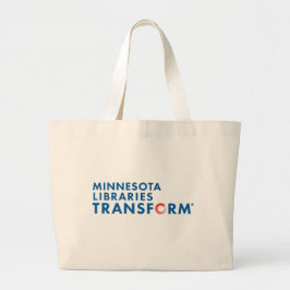 Bolso De Tela Gigante Las bibliotecas de Minnesota transforman el tote