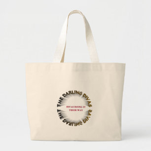 BOLSO DE TELA GIGANTE LAS DIVAS QUERIDAS