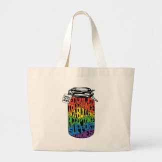 Bolso De Tela Gigante Las etiquetas están para la camisa de la igualdad