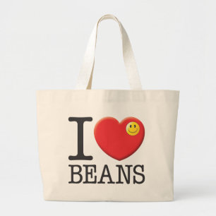 Bolso De Tela Gigante Las habas, comen