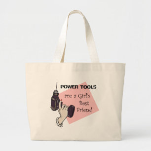 Bolso De Tela Gigante Las herramientas de energía son un mejor amigo del