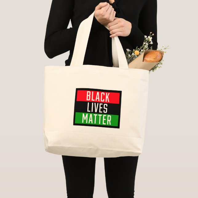 Bolso De Tela Gigante Las vidas negras importan 2 (Anverso (producto))