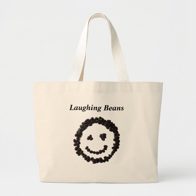 Bolso De Tela Gigante Laughing Beans　トートバッグ (Frente)