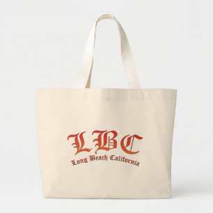 Bolso De Tela Gigante LBC - Long Beach California