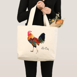 Bolso De Tela Gigante Le Coq Tote Bag