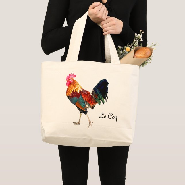 Bolso De Tela Gigante Le Coq Tote Bag (Anverso (producto))