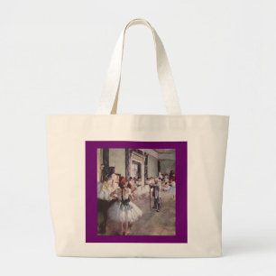 Bolso De Tela Gigante Lección del ballet de Edgar Degas