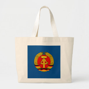 Bolso De Tela Gigante Leipzig, DDR - Alemania Oriental