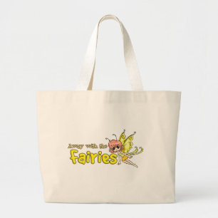 Bolso De Tela Gigante Lejos con las hadas