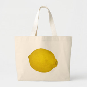 Bolso De Tela Gigante Lemon