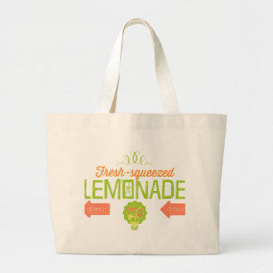 Bolso De Tela Gigante Lemonada fresca exprimida
