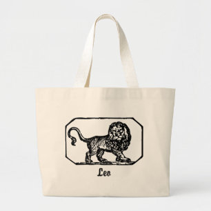 Bolso De Tela Gigante Leo