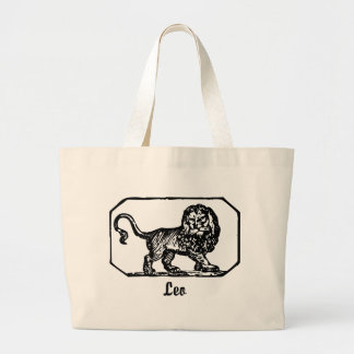Bolso De Tela Gigante Leo