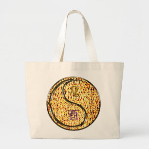 Bolso De Tela Gigante Leo & Fire Rooster
