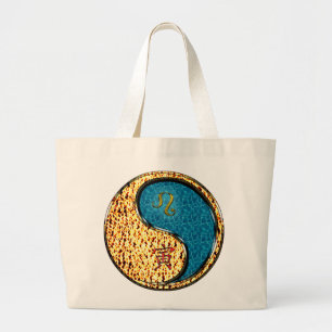 Bolso De Tela Gigante Leo y el tigre de agua