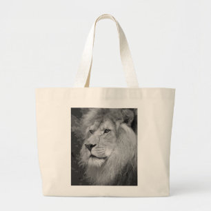 Bolso De Tela Gigante León
