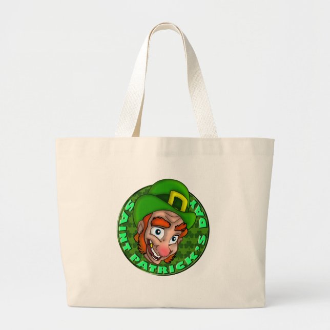 BOLSO DE TELA GIGANTE LEPRECHAUN (Frente)
