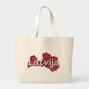 Bolso De Tela Gigante Letonia