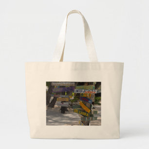 Bolso De Tela Gigante Letrero Rum Point Grand Cayman