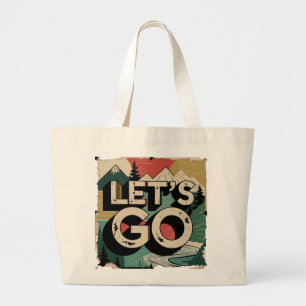 Bolso De Tela Gigante Let's Go Vintage Classic Tote bag - Retro