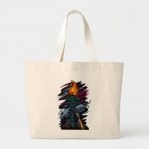 Bolso De Tela Gigante Libertad