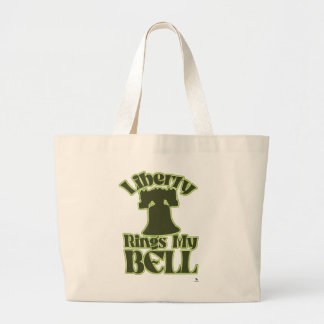 Bolso De Tela Gigante Liberty Rings My Bell Fun Tourist Art