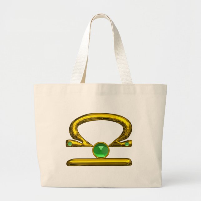 BOLSO DE TELA GIGANTE LIBRA (Frente)