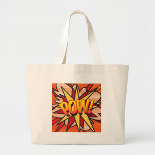 Bolso De Tela Gigante Libro de Cómics POW!