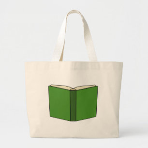 Bolso De Tela Gigante Libro Verde personalizado