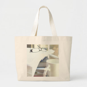 Bolso De Tela Gigante Libros y café: ¿Necesidad digo más?