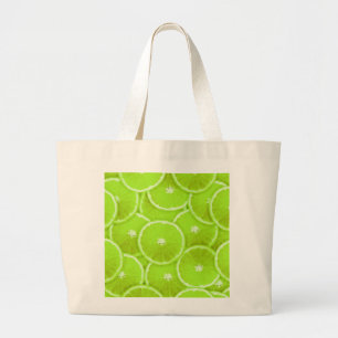 Bolso De Tela Gigante Lime Slices