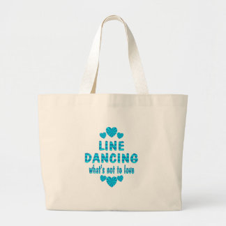 BOLSO DE TELA GIGANTE LÍNEA AMOR DEL BAILE