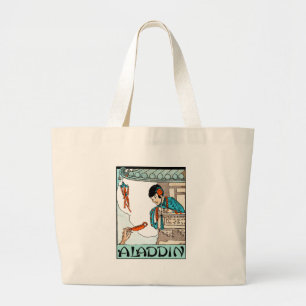 Bolso De Tela Gigante Linternas mágicas chinas vintage de Aladdin 