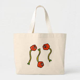 Bolso De Tela Gigante Listeriosis
