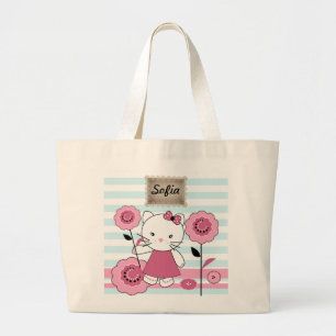 Bolso De Tela Gigante Little Kitty