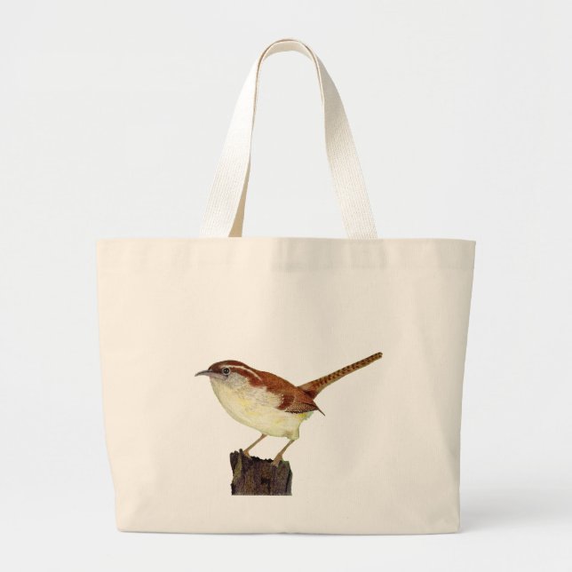 Bolso De Tela Gigante Little Wren (Frente)
