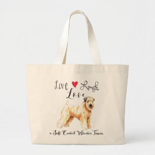 Bolso De Tela Gigante Live Lauder Love a Wheaten
