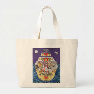 Bolso De Tela Gigante Llegada del navidad