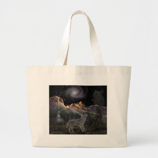Bolso De Tela Gigante Lobo de la estrella