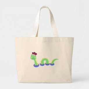 Bolso De Tela Gigante Loch Ness Monster