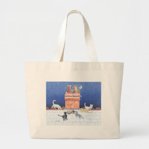 Bolso De Tela Gigante Locura de medianoche