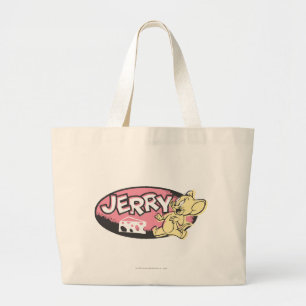 Bolso De Tela Gigante Logo de Jerry Cheese
