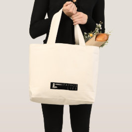 Bolso De Tela Gigante Logo de Paphos Life