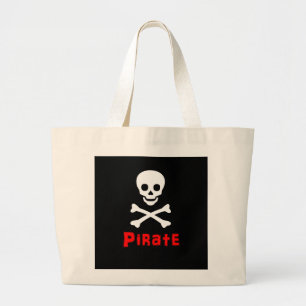 Bolso De Tela Gigante Logo de Pirate