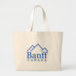 Bolso De Tela Gigante Logo del parque nacional Banff