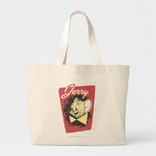 Bolso De Tela Gigante Logotipo amarillo de Jerry Botiw