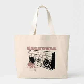 Bolso De Tela Gigante Logotipo de Cromwell Boombox
