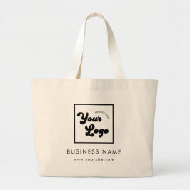 Bolso De Tela Gigante Logotipo de la moderna empresa de Personalizados M